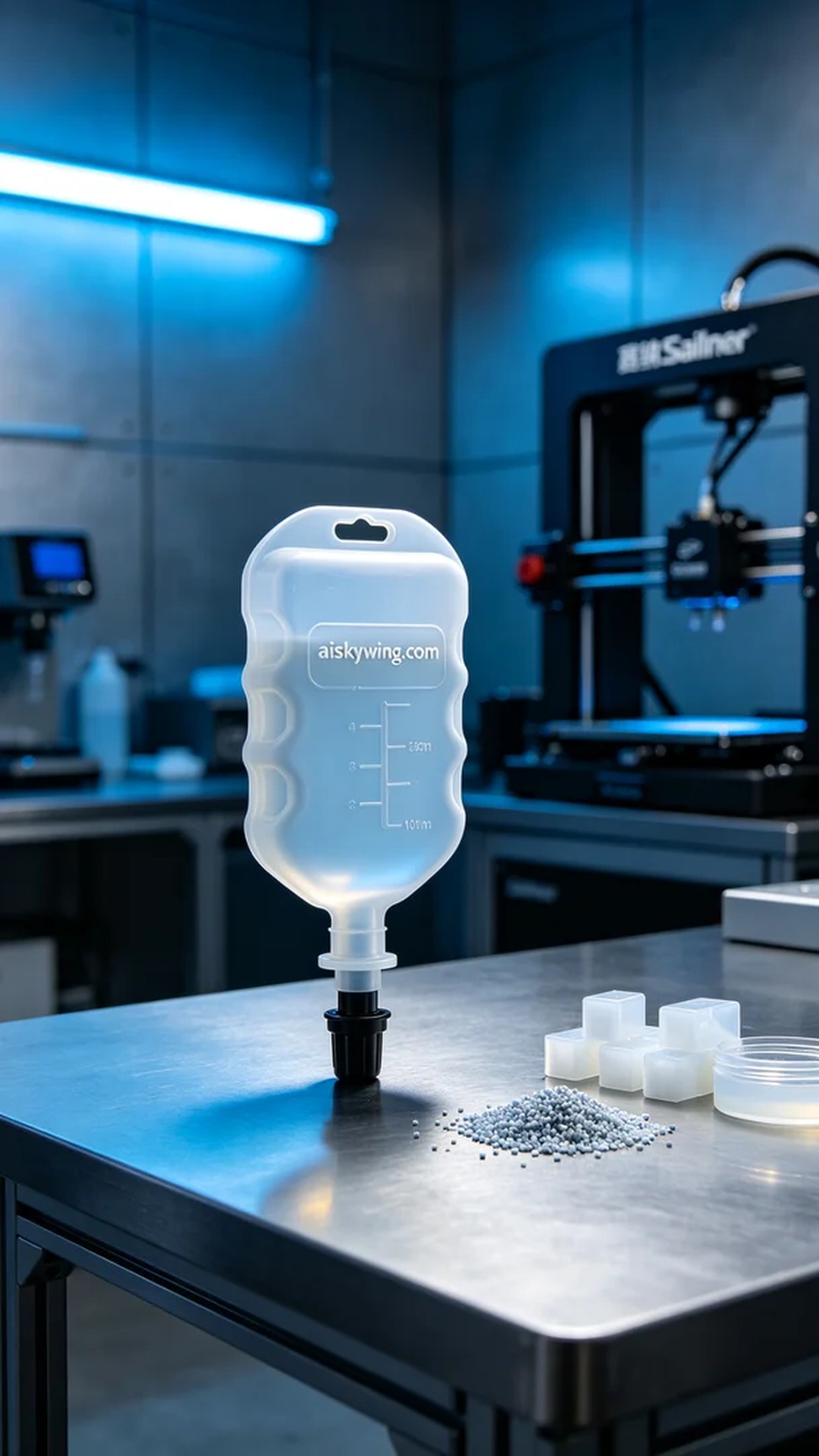 1120-Medical infusion drip chamber - Aiskywing Industrial 3D Printing Showcase