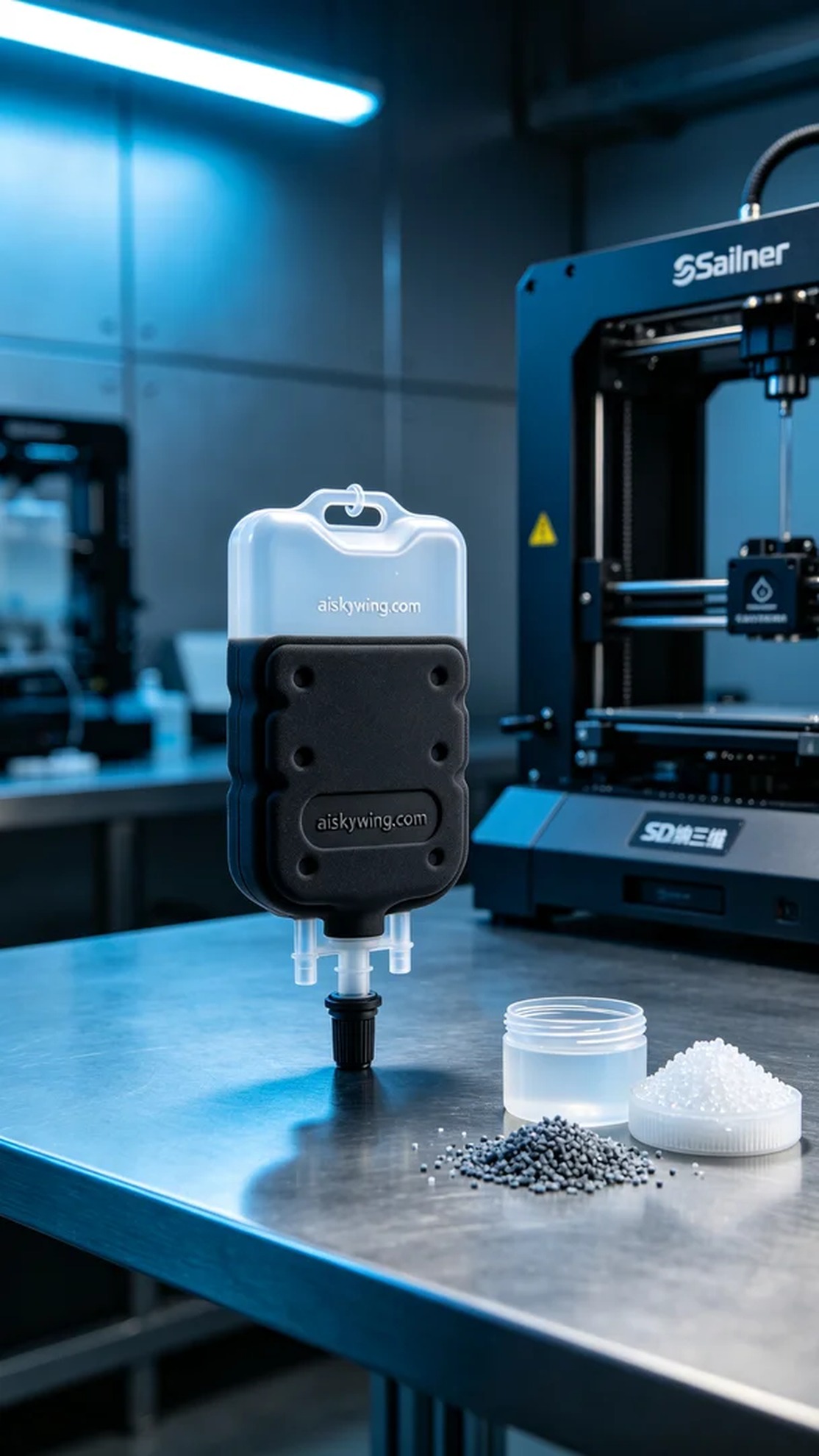 1120-Medical infusion drip chamber - Aiskywing Industrial 3D Printing Showcase 内容图2 Zhongshan Skywing 3D Technology Co.,LTD | 中山市天翼三维科技有限公司 1120-Medical infusion drip chamber - Aiskywing Industrial 3D Printing Showcase 硅胶复模-柔性 (SM-F) 图2张