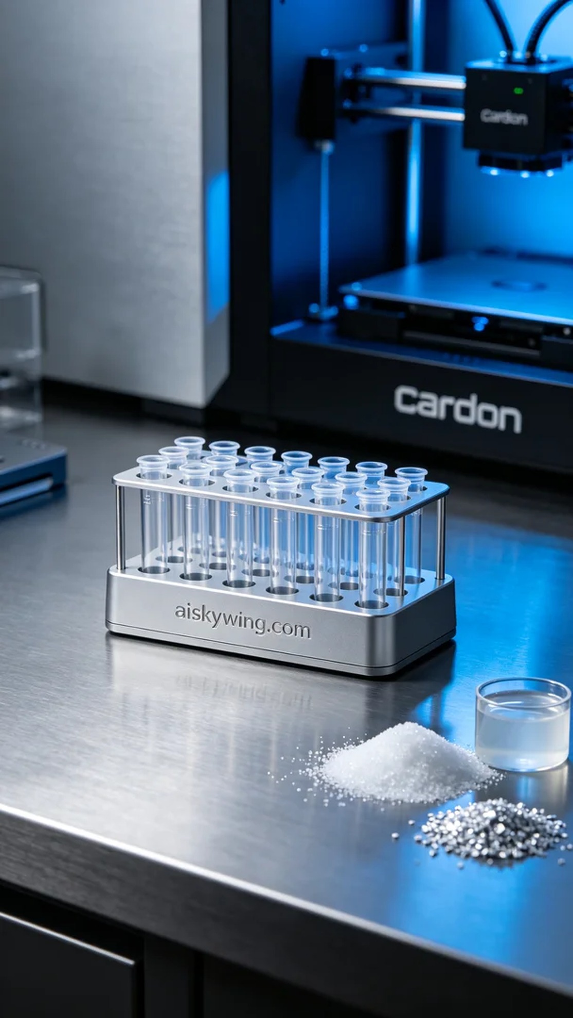 1018-Medical Micro Centrifuge Tube Rack - Aiskywing Industrial 3D Printing Showcase 内容图1 Zhongshan Skywing 3D Technology Co.,LTD | 中山市天翼三维科技有限公司 1018-Medical Micro Centrifuge Tube Rack - Aiskywing Industrial 3D Printing Showcase SLA-医疗美容 (SLA-MB) 图1张