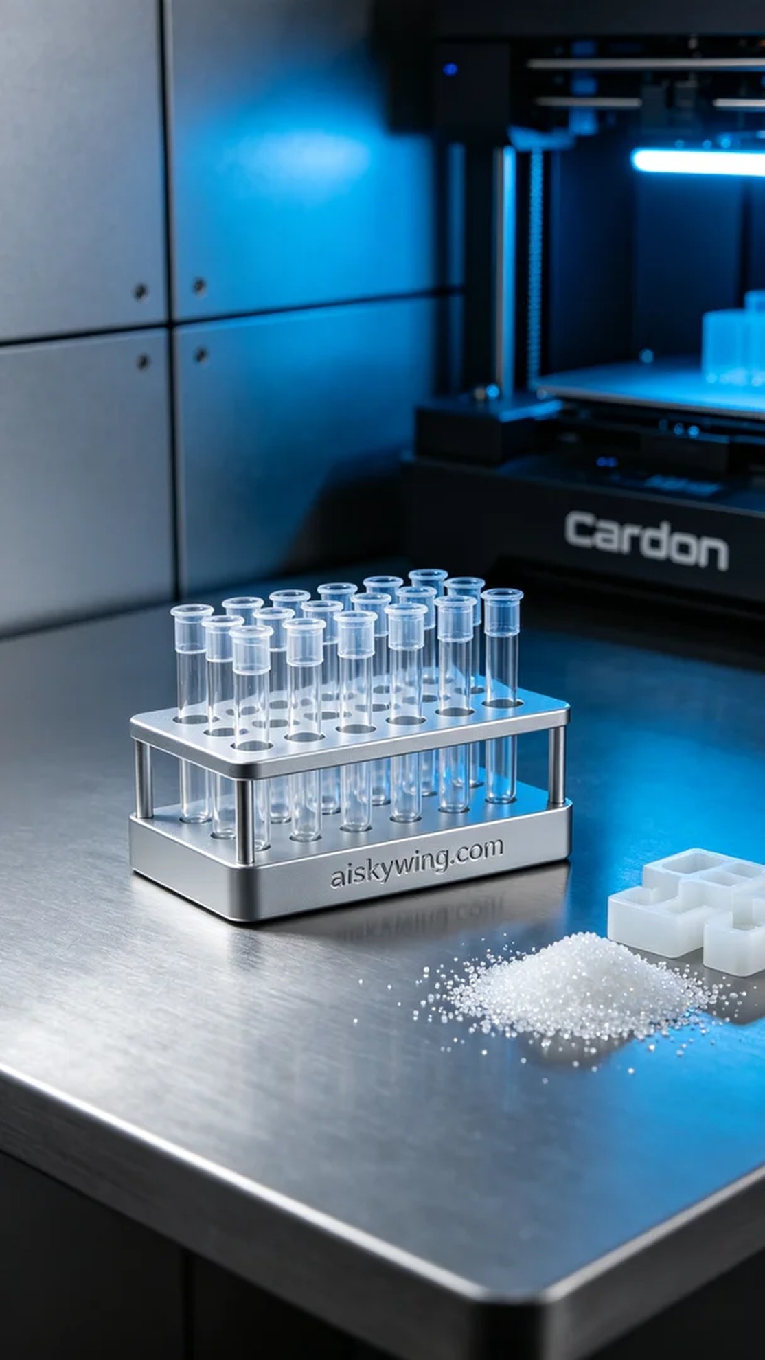 1018-Medical Micro Centrifuge Tube Rack - Aiskywing Industrial 3D Printing Showcase 内容图3 Zhongshan Skywing 3D Technology Co.,LTD | 中山市天翼三维科技有限公司 1018-Medical Micro Centrifuge Tube Rack - Aiskywing Industrial 3D Printing Showcase SLA-医疗美容 (SLA-MB) 图3张