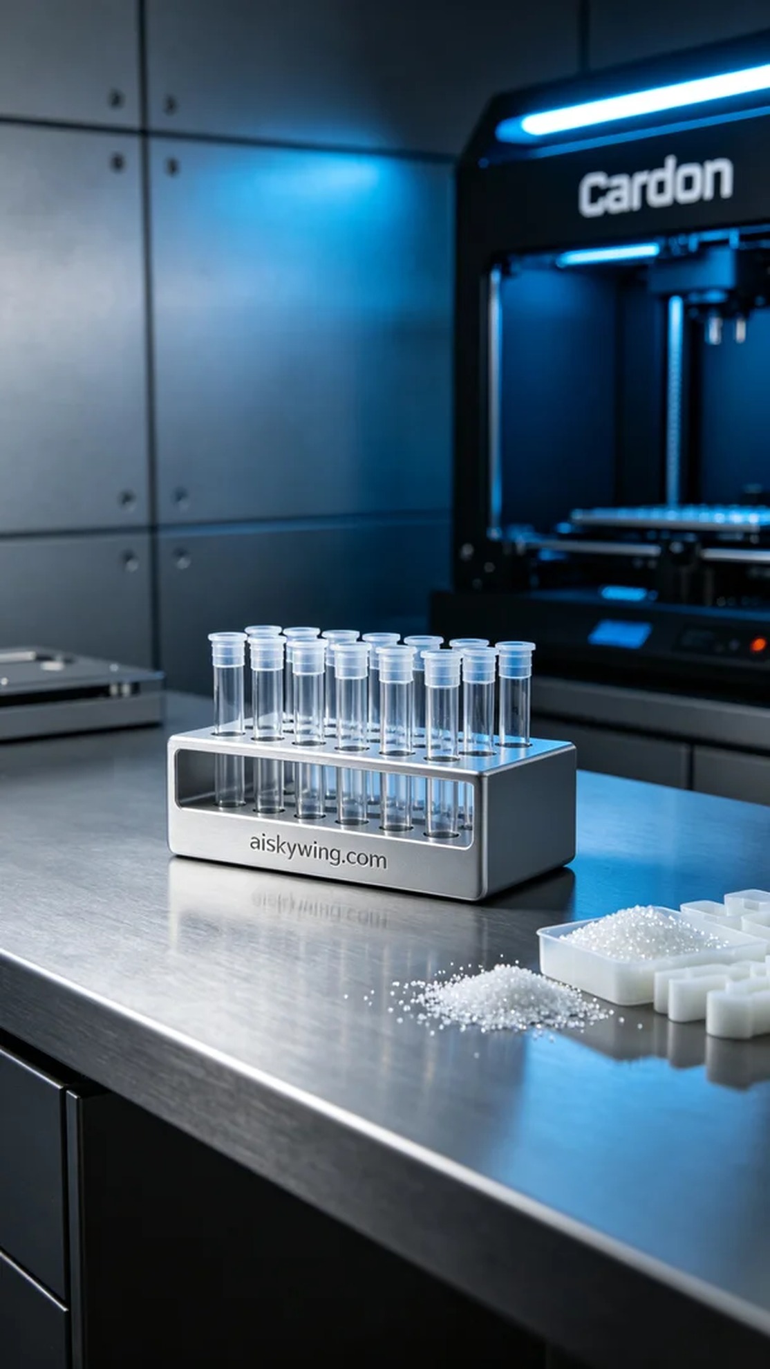 1018-Medical Micro Centrifuge Tube Rack - Aiskywing Industrial 3D Printing Showcase 内容图4 Zhongshan Skywing 3D Technology Co.,LTD | 中山市天翼三维科技有限公司 1018-Medical Micro Centrifuge Tube Rack - Aiskywing Industrial 3D Printing Showcase SLA-医疗美容 (SLA-MB) 图4张