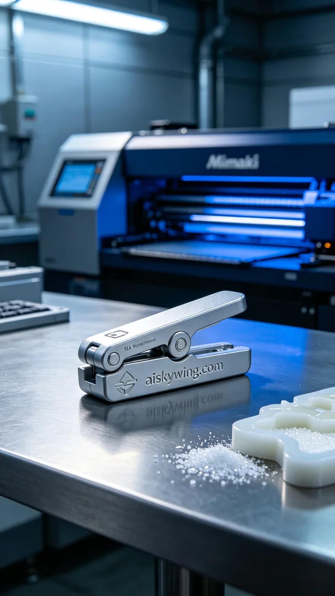 1021-Medical ECG electrode clip - Aiskywing Industrial 3D Printing Showcase