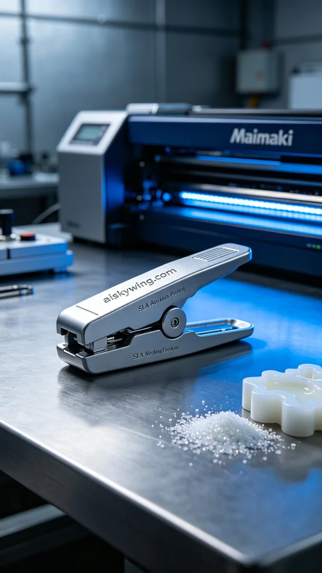 1021-Medical ECG electrode clip - Aiskywing Industrial 3D Printing Showcase 内容图2 Zhongshan Skywing 3D Technology Co.,LTD | 中山市天翼三维科技有限公司 1021-Medical ECG electrode clip - Aiskywing Industrial 3D Printing Showcase SLA-医疗美容 (SLA-MB) 图2张
