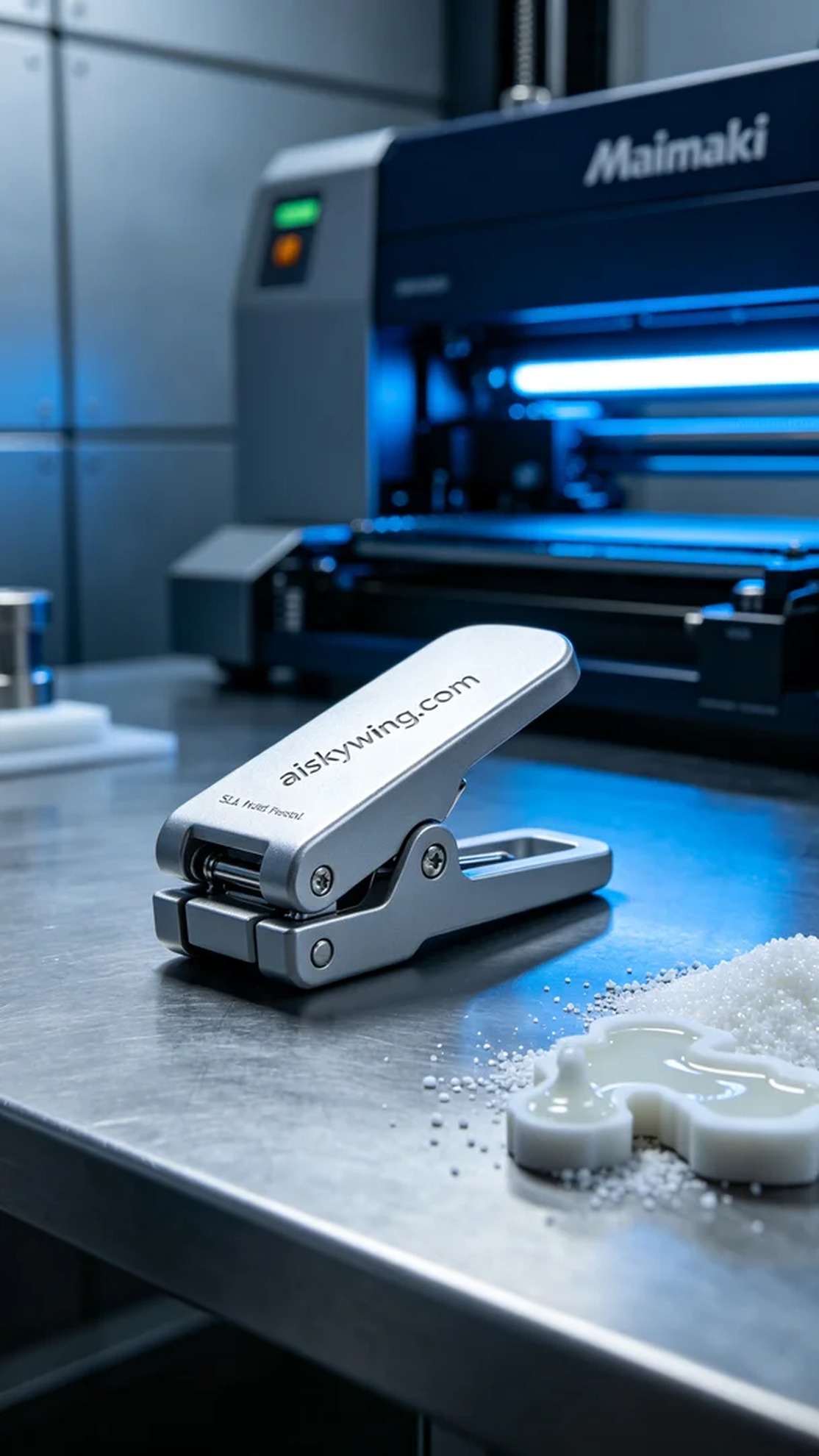 1021-Medical ECG electrode clip - Aiskywing Industrial 3D Printing Showcase 内容图3 Zhongshan Skywing 3D Technology Co.,LTD | 中山市天翼三维科技有限公司 1021-Medical ECG electrode clip - Aiskywing Industrial 3D Printing Showcase SLA-医疗美容 (SLA-MB) 图3张