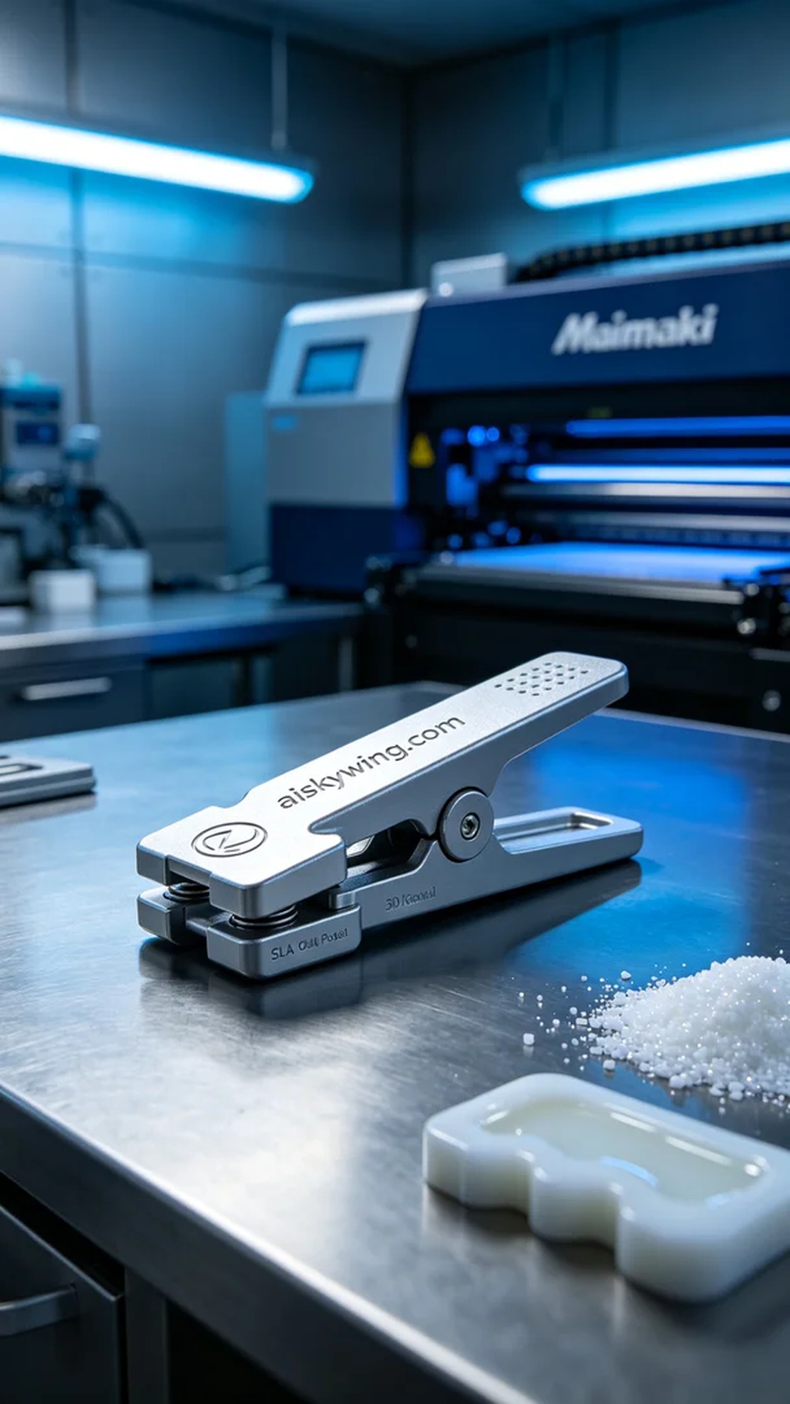 1021-Medical ECG electrode clip - Aiskywing Industrial 3D Printing Showcase 内容图4 Zhongshan Skywing 3D Technology Co.,LTD | 中山市天翼三维科技有限公司 1021-Medical ECG electrode clip - Aiskywing Industrial 3D Printing Showcase SLA-医疗美容 (SLA-MB) 图4张