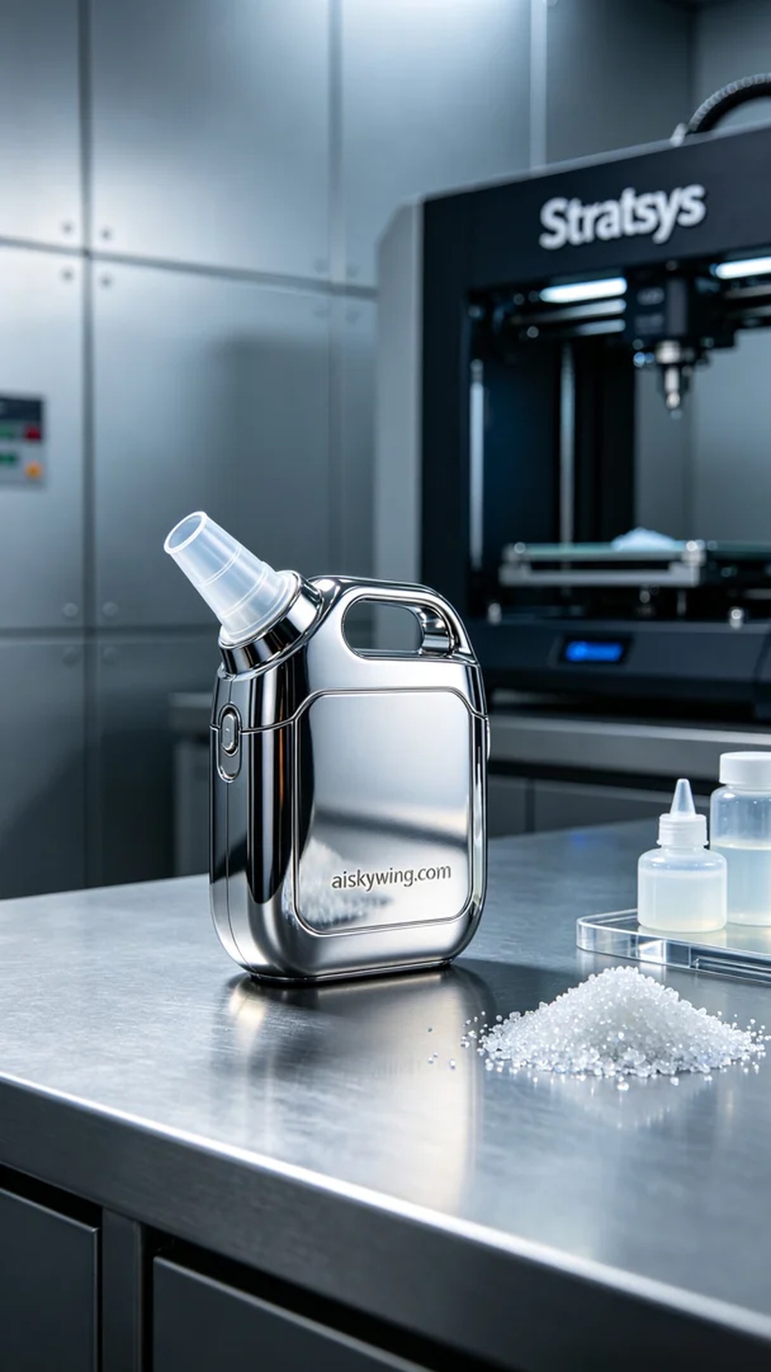0646-Medical suction device casing - Aiskywing Industrial 3D Printing Showcase 内容图4 Zhongshan Skywing 3D Technology Co.,LTD | 中山市天翼三维科技有限公司 0646-Medical suction device casing - Aiskywing Industrial 3D Printing Showcase SLA-医疗美容 (SLA-MB) 图4张