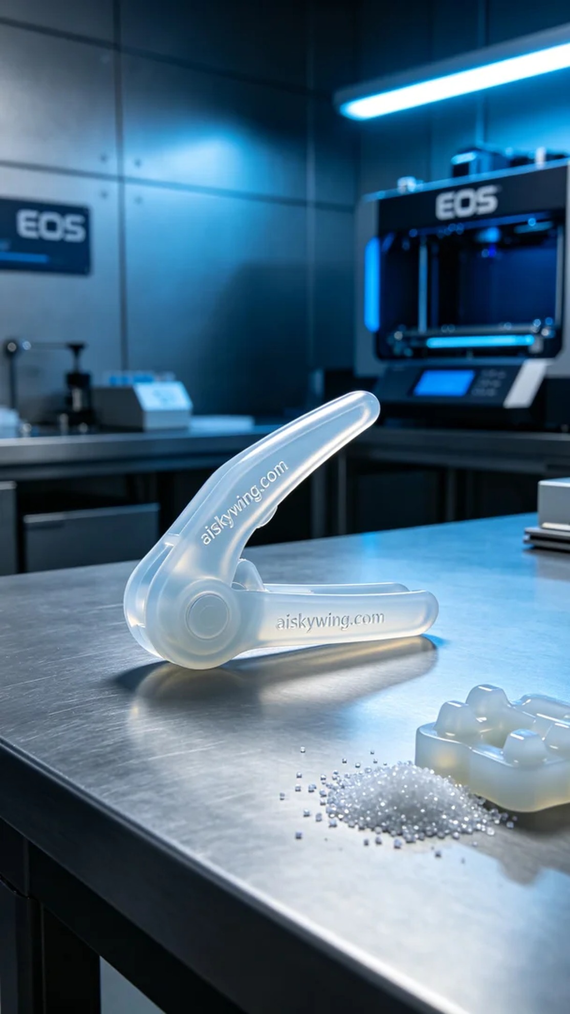 1102-Medical liquid clamp - Aiskywing Industrial 3D Printing Showcase 内容图3 Zhongshan Skywing 3D Technology Co.,LTD | 中山市天翼三维科技有限公司 1102-Medical liquid clamp - Aiskywing Industrial 3D Printing Showcase 硅胶复模-柔性 (SM-F) 图3张