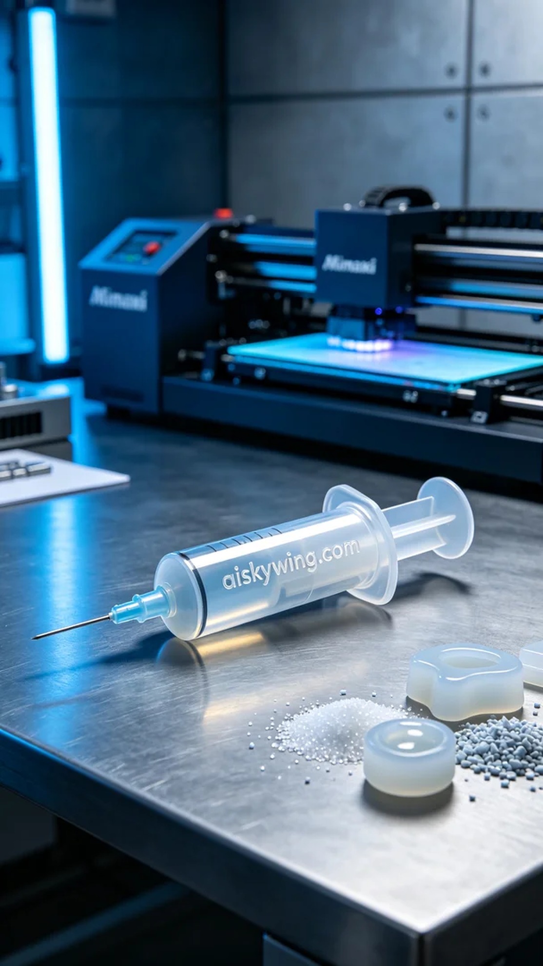 1103-Medical syringe plunger - Aiskywing Industrial 3D Printing Showcase 内容图1 Zhongshan Skywing 3D Technology Co.,LTD | 中山市天翼三维科技有限公司 1103-Medical syringe plunger - Aiskywing Industrial 3D Printing Showcase 硅胶复模-柔性 (SM-F) 图1张