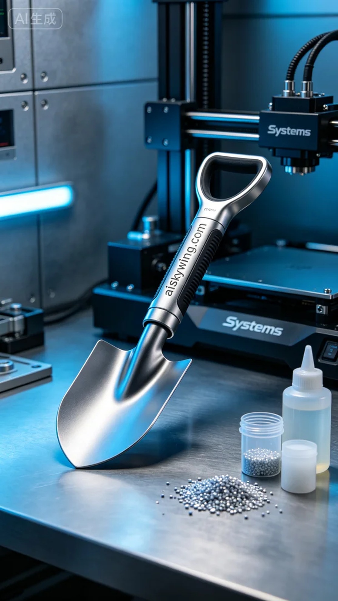 1084-Garden trowel handle - Aiskywing Industrial 3D Printing Showcase