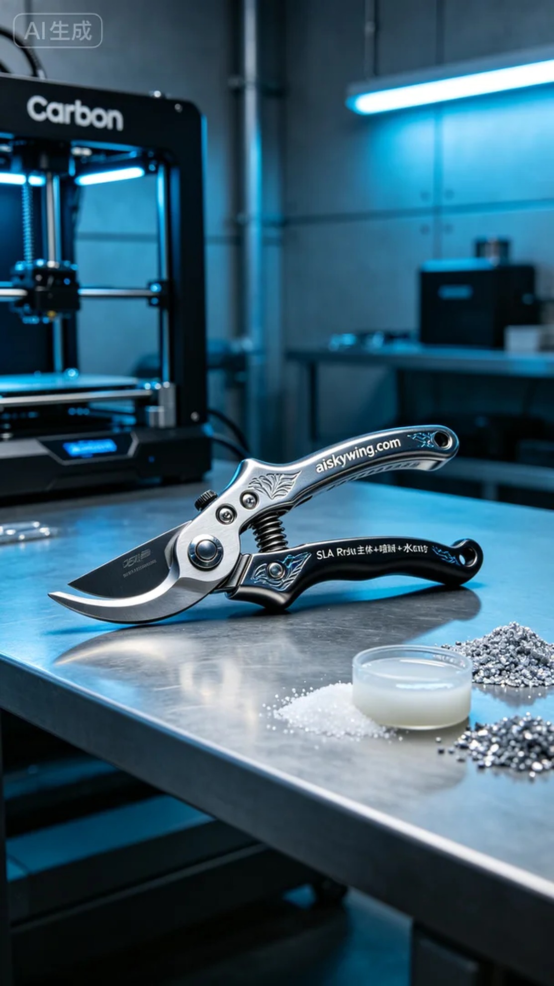 1082-Garden pruner handle - Aiskywing Industrial 3D Printing Showcase 内容图3 Zhongshan Skywing 3D Technology Co.,LTD | 中山市天翼三维科技有限公司 1082-Garden pruner handle - Aiskywing Industrial 3D Printing Showcase 全工艺-补充 (FP-S) 图3张