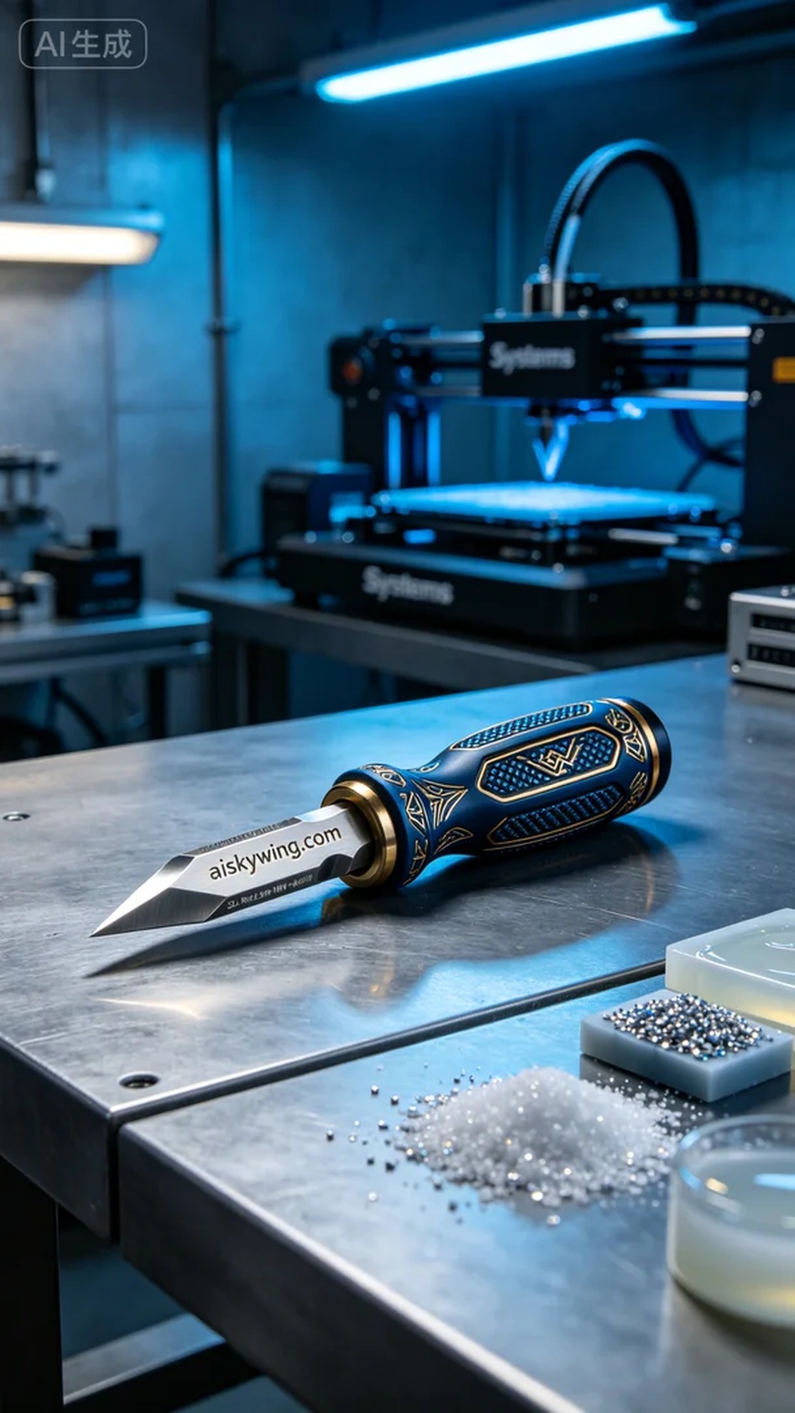 0781-The translation of is chisel handle - Aiskywing Industrial 3D Printing Showcase 内容图2 Zhongshan Skywing 3D Technology Co.,LTD | 中山市天翼三维科技有限公司 0781-The translation of is chisel handle - Aiskywing Industrial 3D Printing Showcase 全工艺-补充 (FP-S) 图2张
