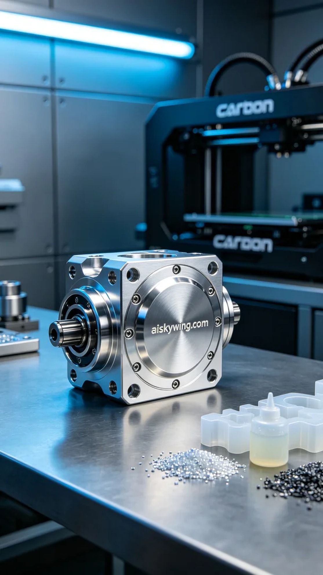 0734-Brake housing - Aiskywing Industrial 3D Printing Showcase 内容图2 Zhongshan Skywing 3D Technology Co.,LTD | 中山市天翼三维科技有限公司 0734-Brake housing - Aiskywing Industrial 3D Printing Showcase CNC-高精度加工 (CNC-HP) 图2张