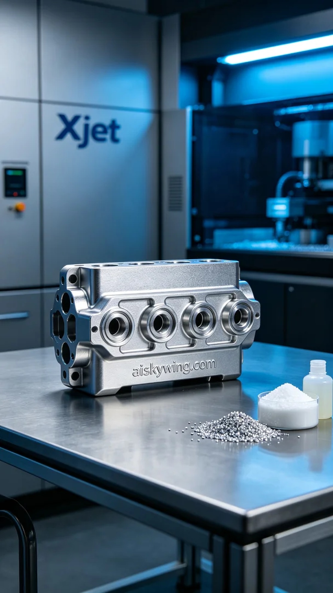 0934-Brake four-circuit protection valve housing - Aiskywing Industrial 3D Printing Showcase 内容图4 Zhongshan Skywing 3D Technology Co.,LTD | 中山市天翼三维科技有限公司 0934-Brake four-circuit protection valve housing - Aiskywing Industrial 3D Printing Showcase SLM-汽车高端 (SLM-AP) 图4张
