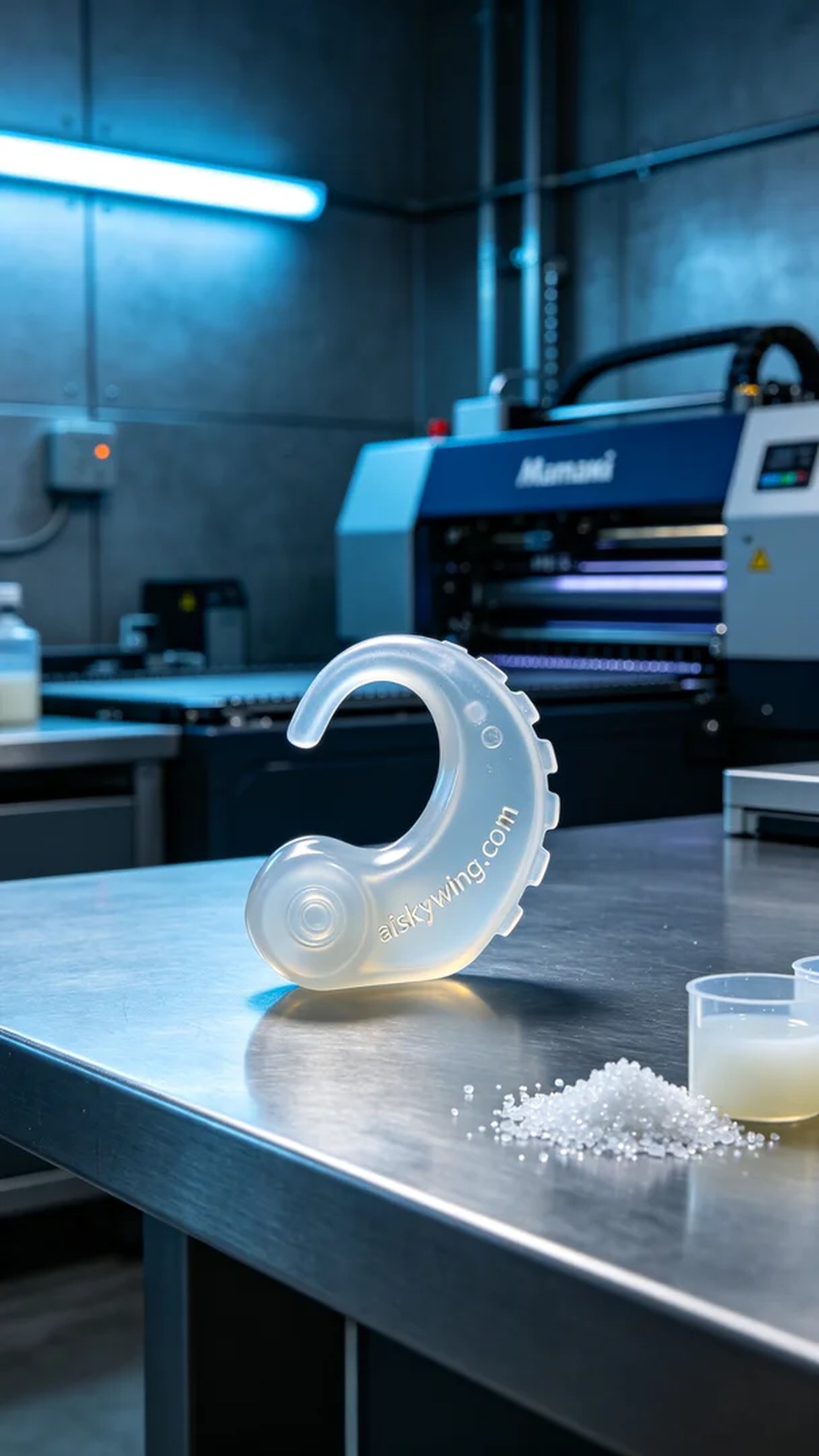1099-Hearing aid silicone ear mold - Aiskywing Industrial 3D Printing Showcase 内容图1 Zhongshan Skywing 3D Technology Co.,LTD | 中山市天翼三维科技有限公司 1099-Hearing aid silicone ear mold - Aiskywing Industrial 3D Printing Showcase 硅胶复模-柔性 (SM-F) 图1张
