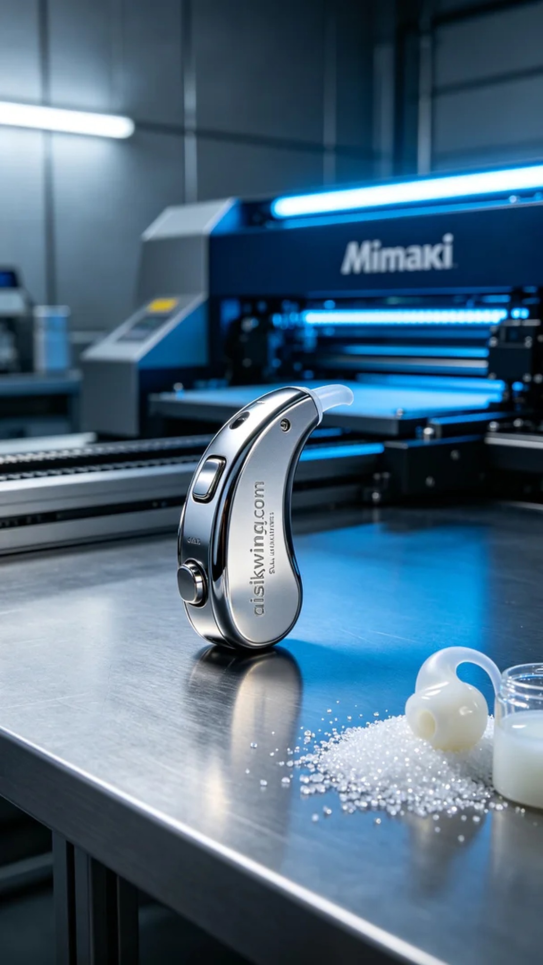 0636-Hearing aid shell - Aiskywing Industrial 3D Printing Showcase 内容图3 Zhongshan Skywing 3D Technology Co.,LTD | 中山市天翼三维科技有限公司 0636-Hearing aid shell - Aiskywing Industrial 3D Printing Showcase SLA-医疗美容 (SLA-MB) 图3张