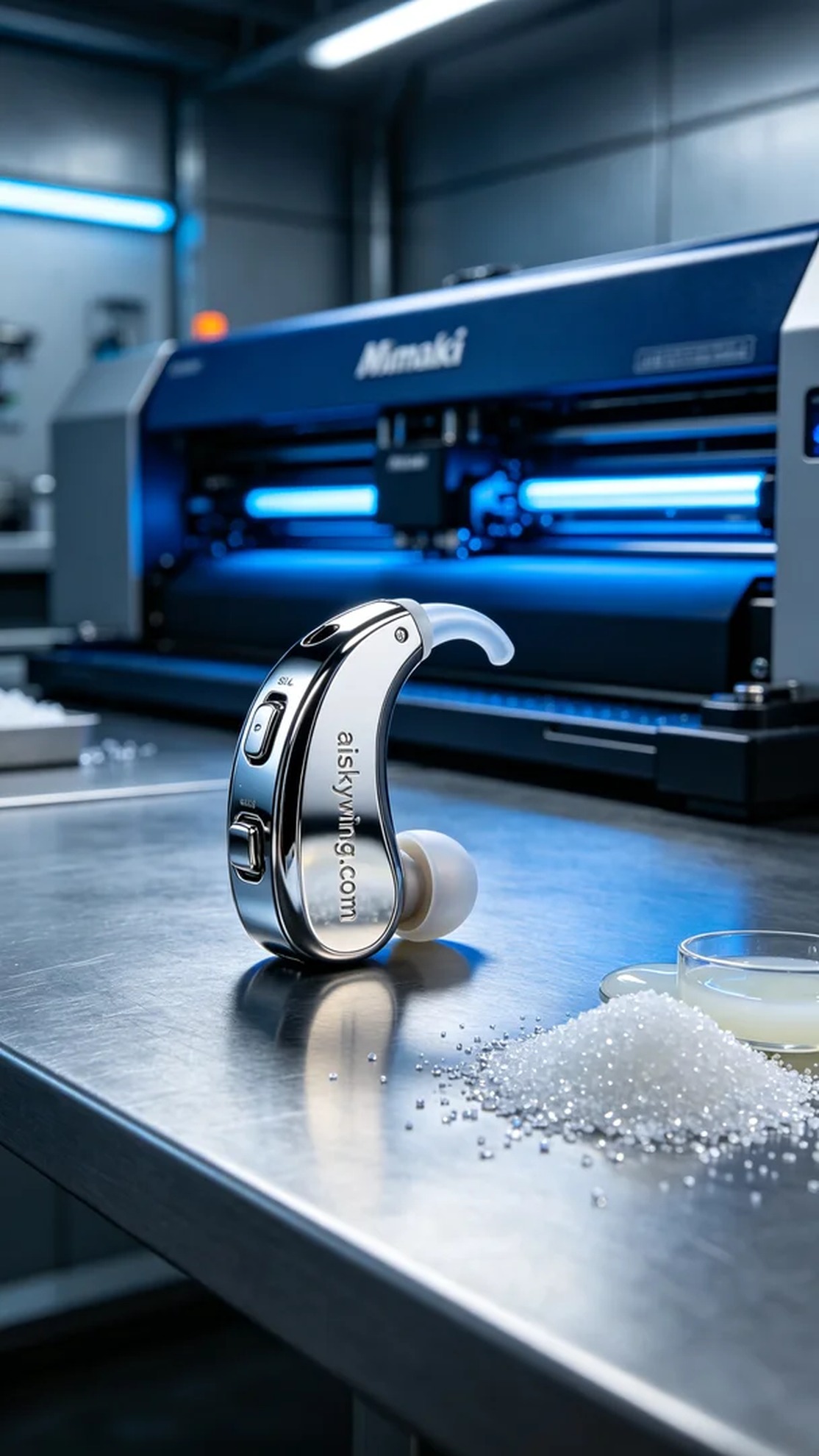 0636-Hearing aid shell - Aiskywing Industrial 3D Printing Showcase 内容图4 Zhongshan Skywing 3D Technology Co.,LTD | 中山市天翼三维科技有限公司 0636-Hearing aid shell - Aiskywing Industrial 3D Printing Showcase SLA-医疗美容 (SLA-MB) 图4张
